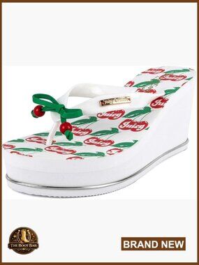 3 Inch Platform Wedge Flip Flops, Fashion Beach Sandals with Soft EVA Footbed